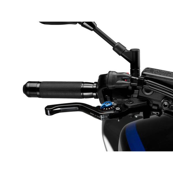 Puig Short V3 Brake (Black Lever With Blue Selector) Blue